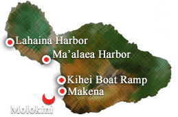 maui to molokini launch locations