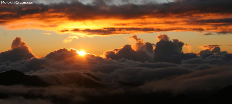 sunrise Haleakala