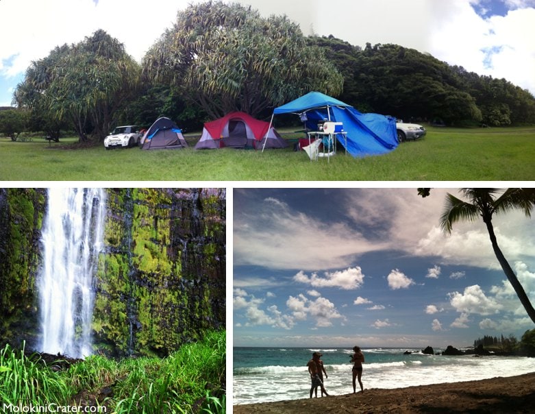 Maui camping